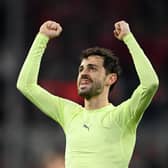 Bernardo Silva feels Manchester City can beat Real Madrid in the Champions League semi-final. Credit: Getty.