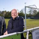 Sacha Lord and Carl Barratt at Wythenshawe Amateurs