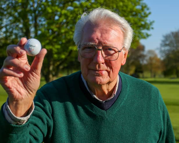 Derek Jackson at Evesham Golf Course Credit: Joseph Walshe / SWNS