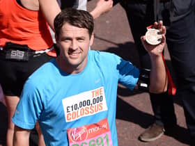 Michael Owen ran the London Marathon in 2014 (Image: Getty Images)