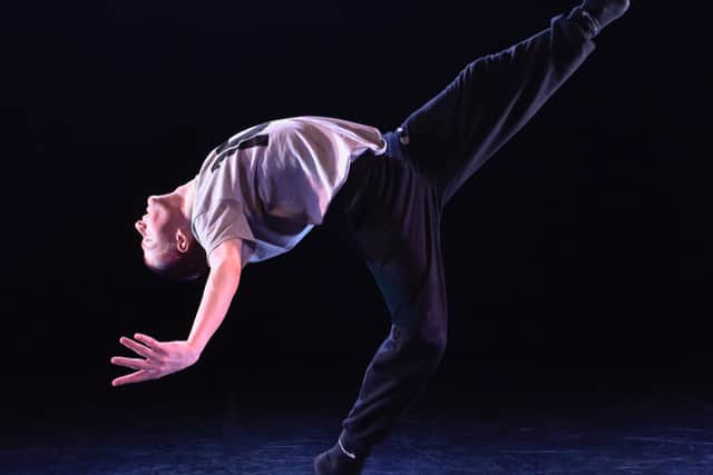Nic Lee, who is off to the London Contemporary Dance School, in action dancing. Photo: Joel Chester Fildes