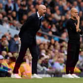 Pep Guardiola and Erik ten Hag 