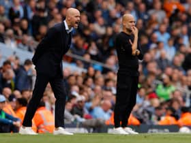 Pep Guardiola and Erik ten Hag 