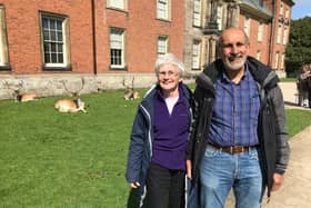 Jeff and Teresa Seneviratne at Dunham Massey in 2019. Credit: Jeff Seneviratne