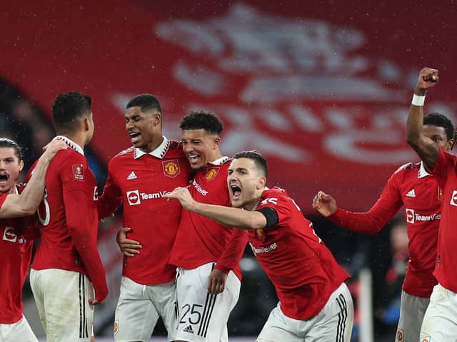 Erik ten Hag praised David de Gea, Jadon Sancho and Marcus Rashford after the win over Brighton. 