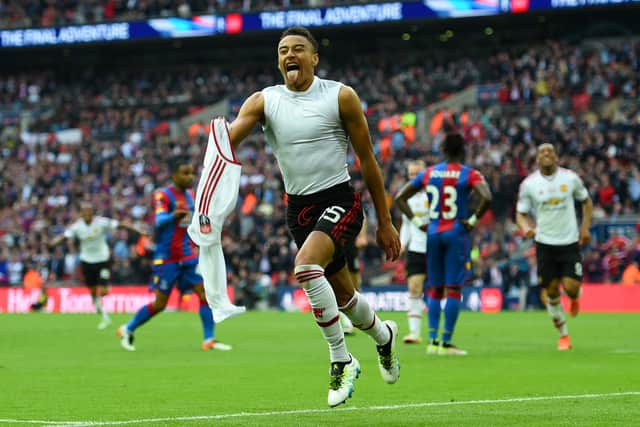 Jesse Lingard won the FA Cup final for Man Utd in 2016 (Image: Getty Images)