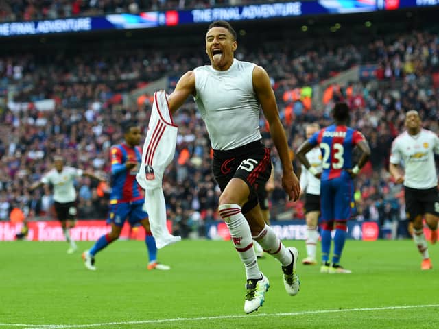 Jesse Lingard won the FA Cup final for Man Utd in 2016 (Image: Getty Images)