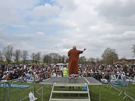 Thousands gather in Platt Fields for Eid in the Park 2023. Credit: William Lailey SWNS