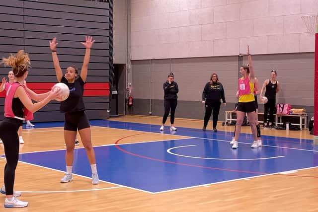 Manchester Thunder has teamed up with Manchester Metropolitan University for research on ACL injuries in women’s sport. Photo: LTV 