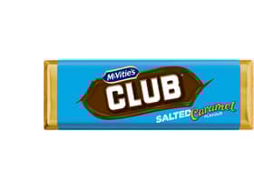The iconic Club biscuit has been given a salted caramel twist (Photo: McVitie’s)