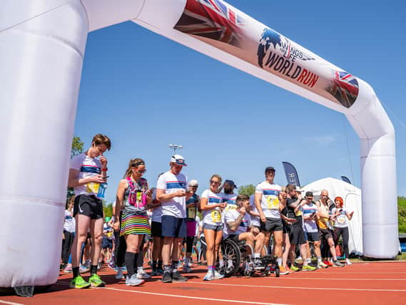The Wings For Life World Run is coming to Manchester. Photo: Aaron Teale/Wings For Life World Run