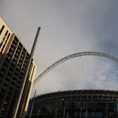 Thousands of fans will travel to Wembley - but will be affected by a train strike Credit: Getty