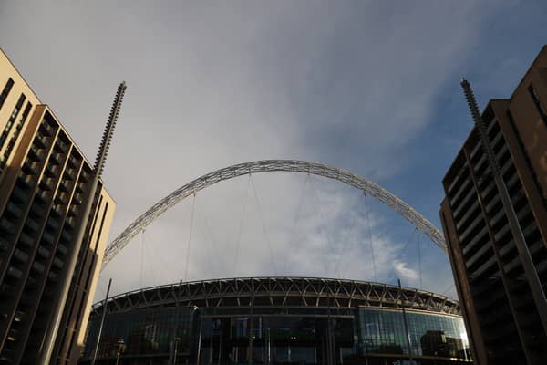 Thousands of fans will travel to Wembley - but will be affected by a train strike Credit: Getty