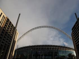 Thousands of fans will travel to Wembley - but will be affected by a train strike Credit: Getty