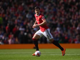 Harry Maguire missed Manchester United’s Premier League against Tottenham Hotspur through injury.