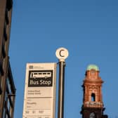 A general view of a bus stop in Manchester Credit: Robertvt - stock.adobe.com