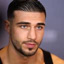  Tommy Fury looks on during the Jake Paul v Tommy Fury Press Conference on February 23, 2023 in Riyadh, Saudi Arabia. (Photo by Francois Nel/Getty Images)