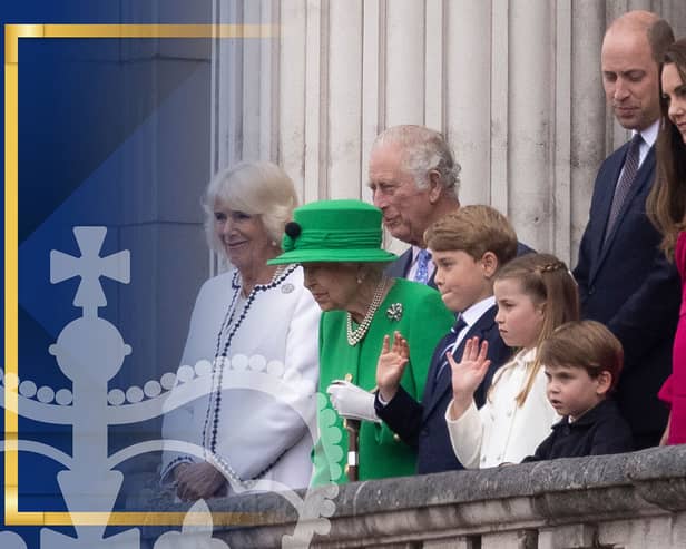 The line-up for the famous balcony moment after King Charles III's coronation has been confirmed - Credit: Getty / Graphic by Mark Hall
