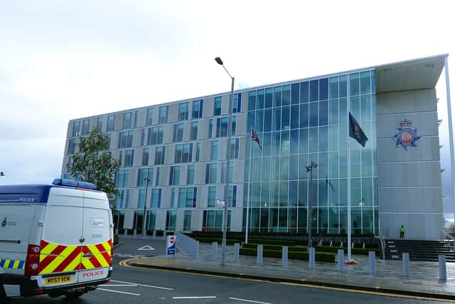 GMP has sacked former Specialist Operations Branch sergeant Martin Dunn after he was convicted of animal cruelty and admitted gross misconduct. Photo: AFP via Getty Images