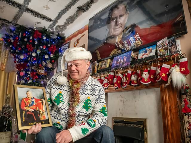 Andy Park, 59, at his home in Melskham, Wiltshire