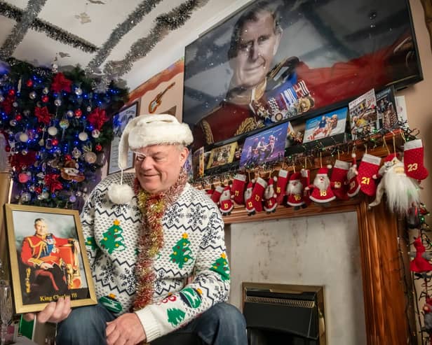 Andy Park, 59, at his home in Melskham, Wiltshire
