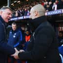 Pep Guardiola has agreed with Sam Allardyce’s claims that they’re on the same level as managers.