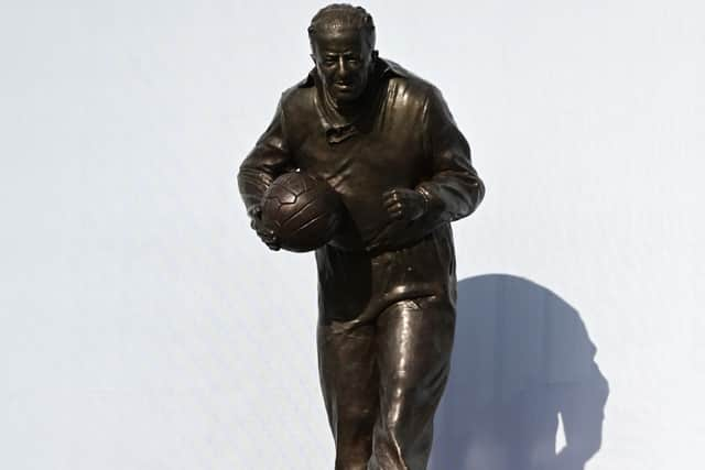 The statue of Jimmy Murphy at Old Trafford