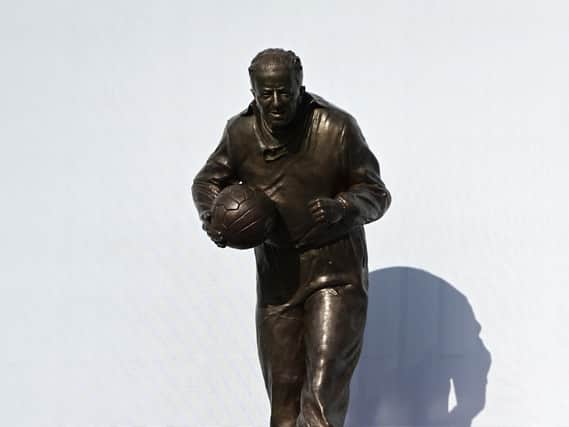 The statue of Jimmy Murphy at Old Trafford