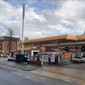 The Shell garage on Wilmslow Road in Fallowfield which is at the centre of a row about anti-social behaviour after applying for an alcohol licence. Photo: Google Maps
