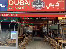 The Dubai Cafe on Wilmslow Road in Rusholme