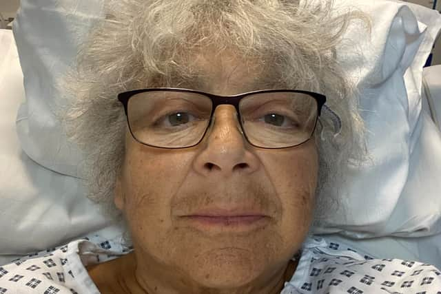 Miriam Margolyes has shared an update on her health following surgery