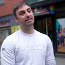 Matthew Cornford, the owner of the QueerLit bookstore in Manchester’s Northern Quarter. Photo: SWNS