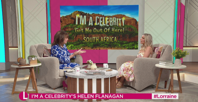 Helen Flanagan on Lorraine 11 May