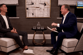Cristiano Ronaldo appeared on Piers Morgan Uncensored (Image: Piers Morgan Uncensored / YouTube)