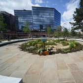 The Glade of Light memorial in Manchester. Photo: Getty Images