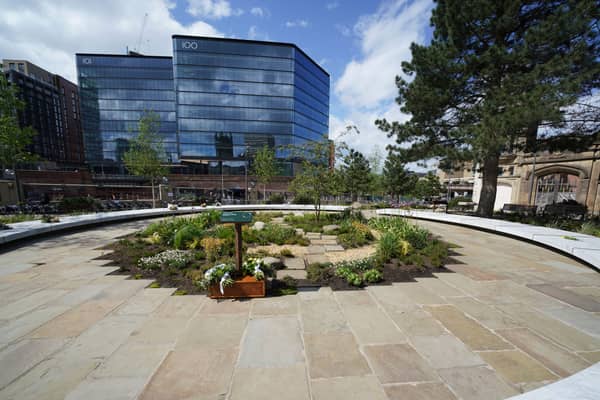 The Glade of Light memorial in Manchester. Photo: Getty Images