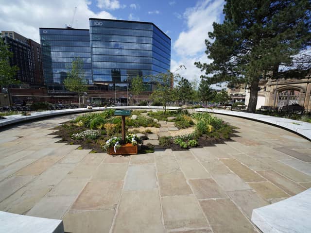 The Glade of Light memorial in Manchester. Photo: Getty Images