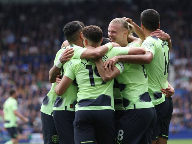 Manchester City could win the Premier League title next weekend.