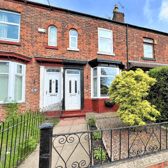 Outside of a three bed terraced house for sale in Eccles (Photo: Zoopla) 
