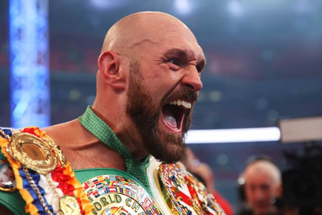 Tyson Fury. (Photo by Julian Finney/Getty Images)