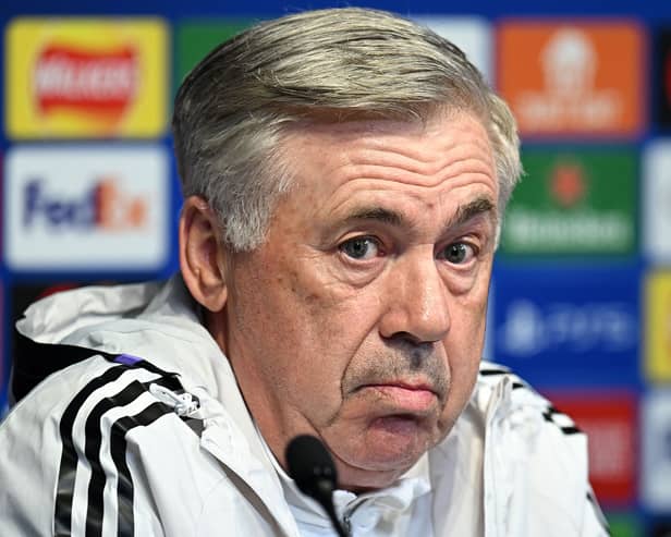 Carlo Ancelotti gave an injury update on Real Madrid ahead of the second  leg against Manchester City.