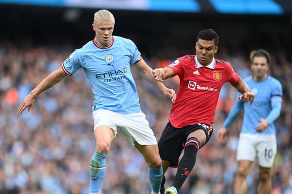 Manchester City and Manchester United will face off in the FA Cup Final at Wembley on 3 June (image: Getty Images)