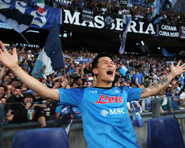 Napoli defender Kim Min-jae.  