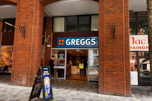 Greggs Brazennose Street, Manchester. Photo: ManchesterWorld