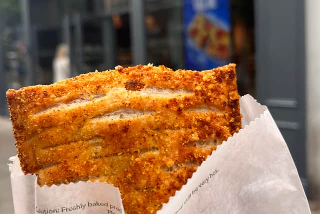 Greggs Vegan Mexican Chicken-free bake. Photo: ManchesterWorld