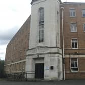 The front of the property shows how many flats are inside the building