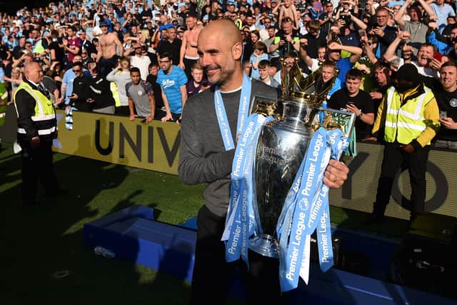 Guardiola has brought his winning touch to City 