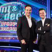 Presenting duo Ant & Dec have announced that their popular ITV show Saturday Night Takeaway is set to pause after the 2024 series. (Credit: ITV)