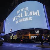 Londons West End, as the Christmas lights are switched-on across the whole district (photo: David Parry/PA Wire)