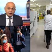 Sajid Javid is not implementing Plan B measures for England (Photos: Getty)